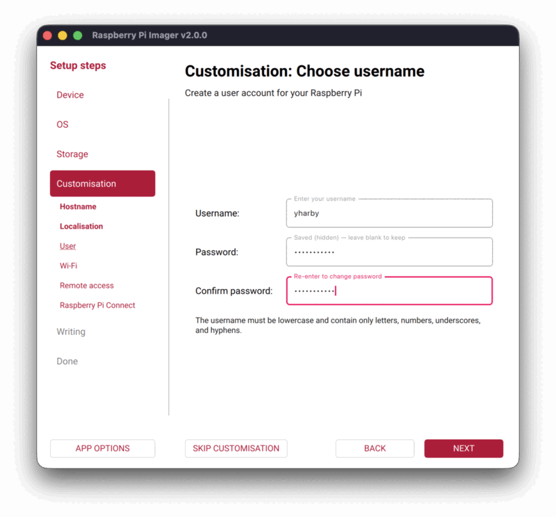 Set a unique hostname like opensensor01